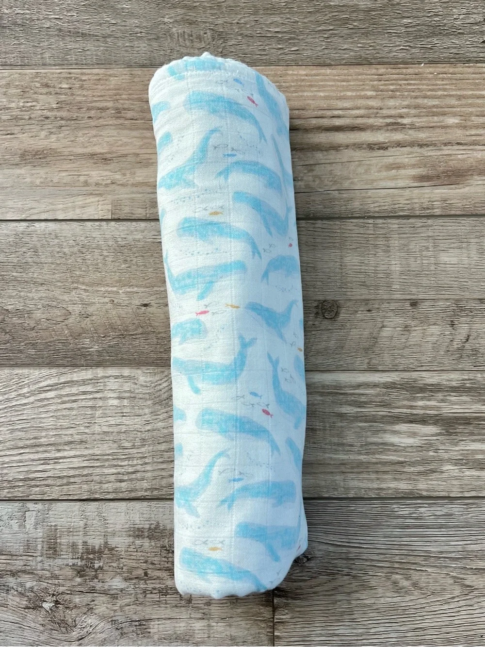 Angel Dear Bamboo Whale Swaddle